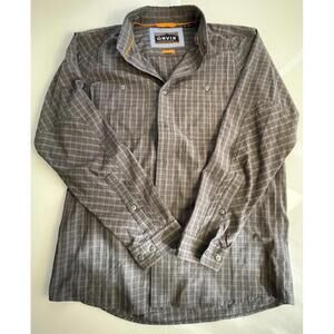 Orvis Long Sleeve Button Down- Men M